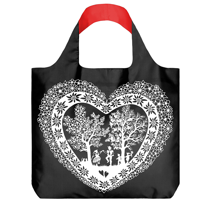 Tasche SWISS ROMANCE Scherenschnitt Esther Gerber