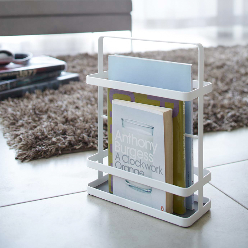 Zeitschriftenständer MINI TOWER weiss 