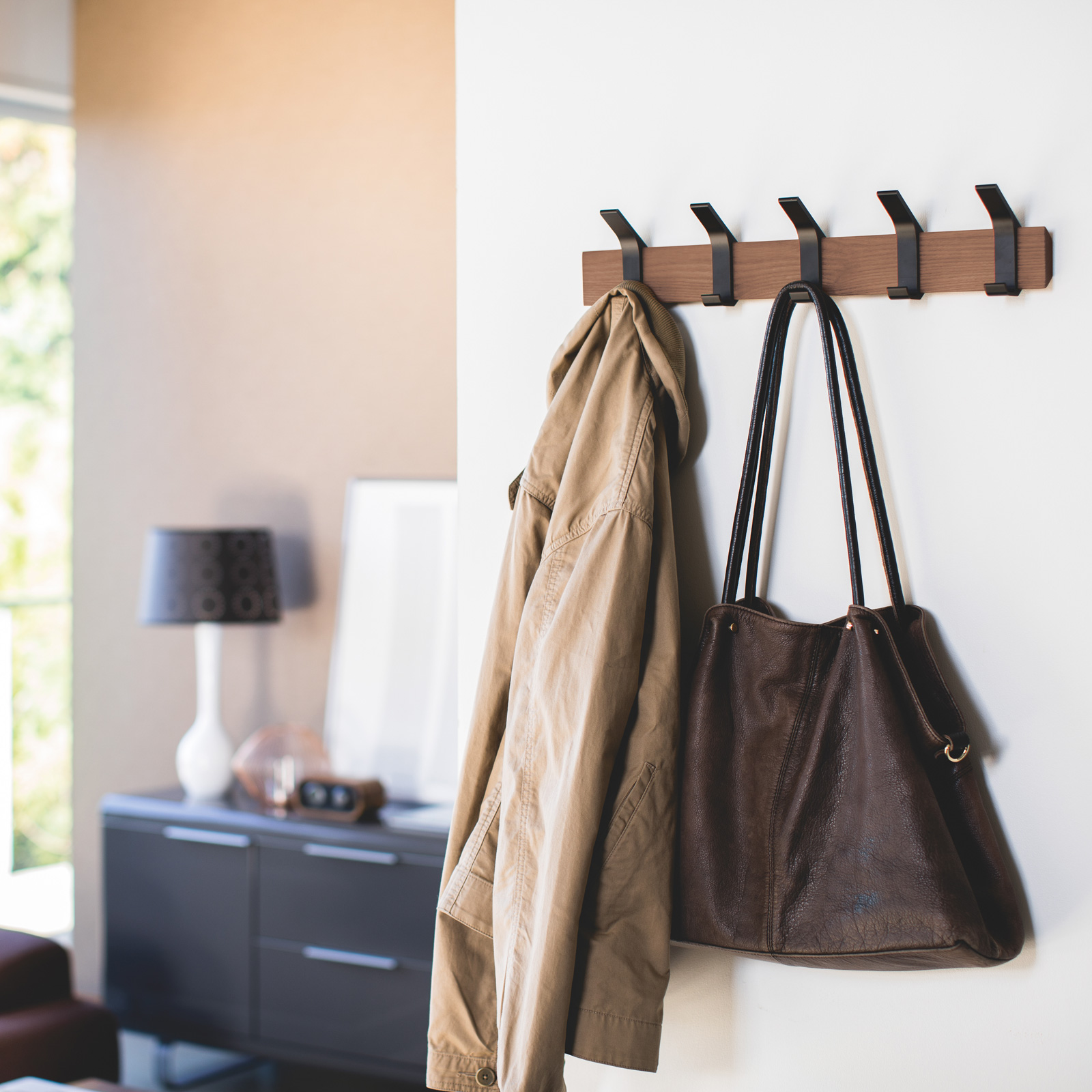 Wandgarderobe RIN schwarz 