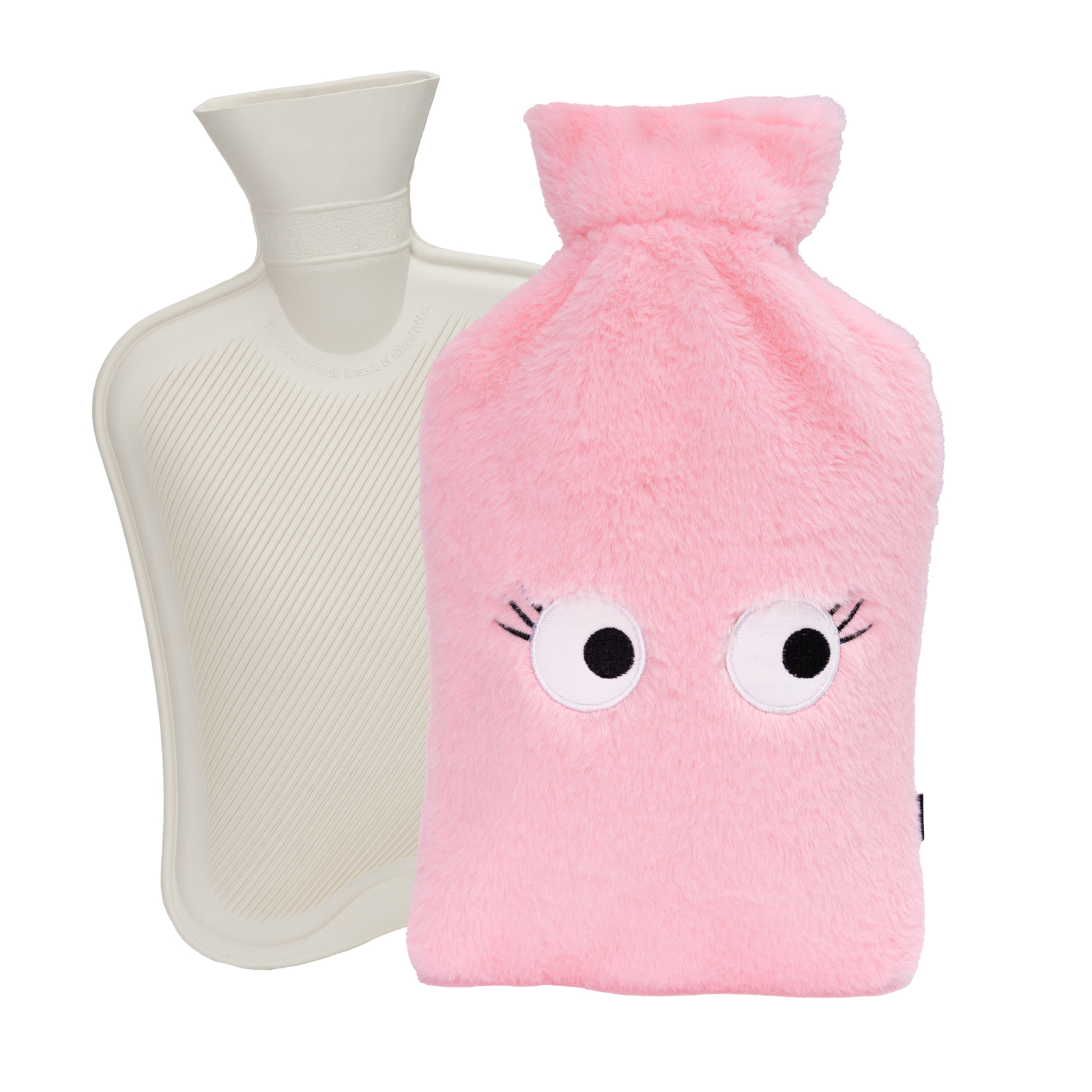 Wärmeflasche EYES pink 