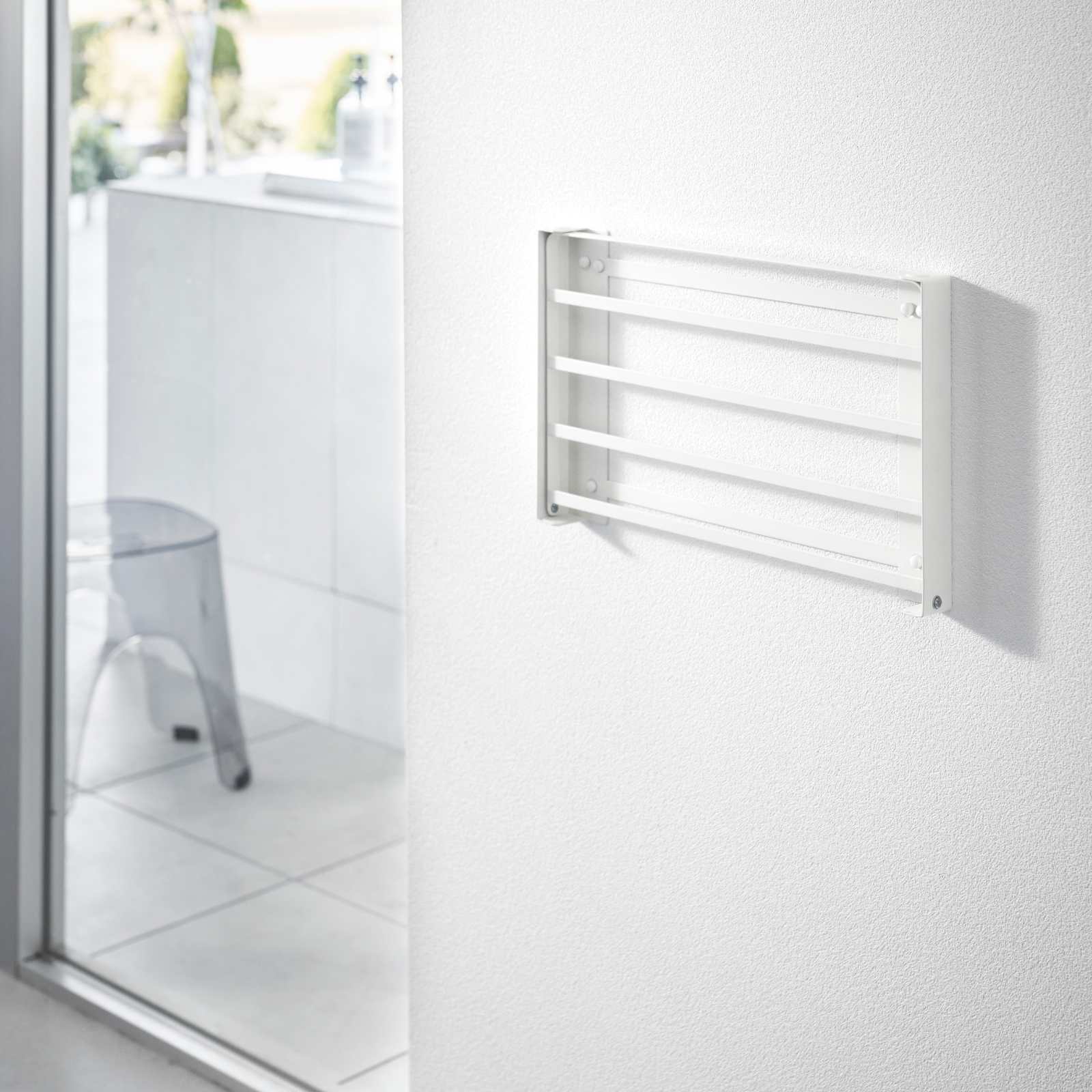 Klappbare Ablage TOWER weiss 