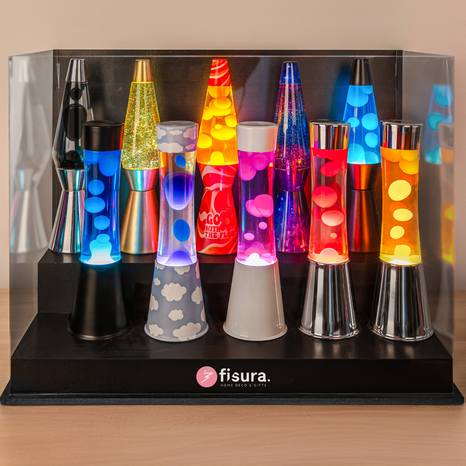5-unit LAVA display  
