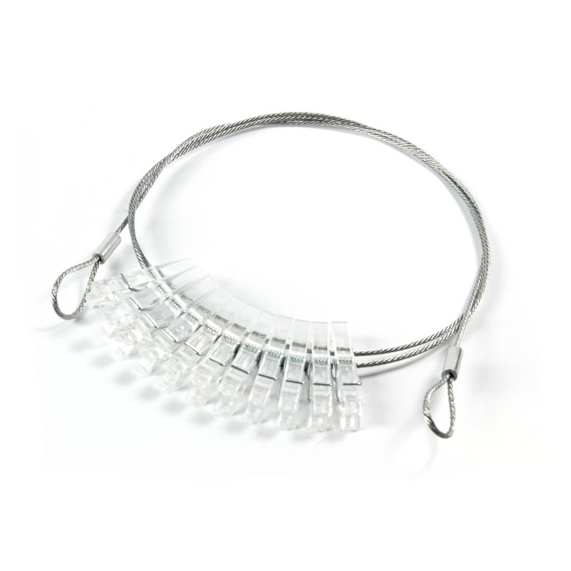 Clipkette KLIP LISA 10 Klammern / 100 cm