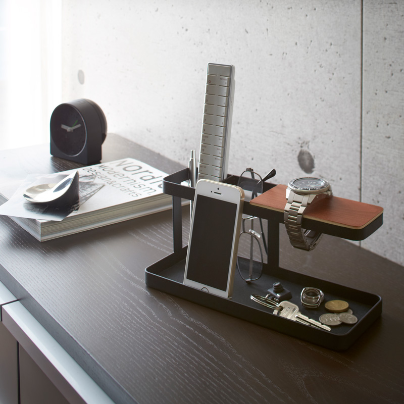 Schreibtisch-Organizer TOWER schwarz 