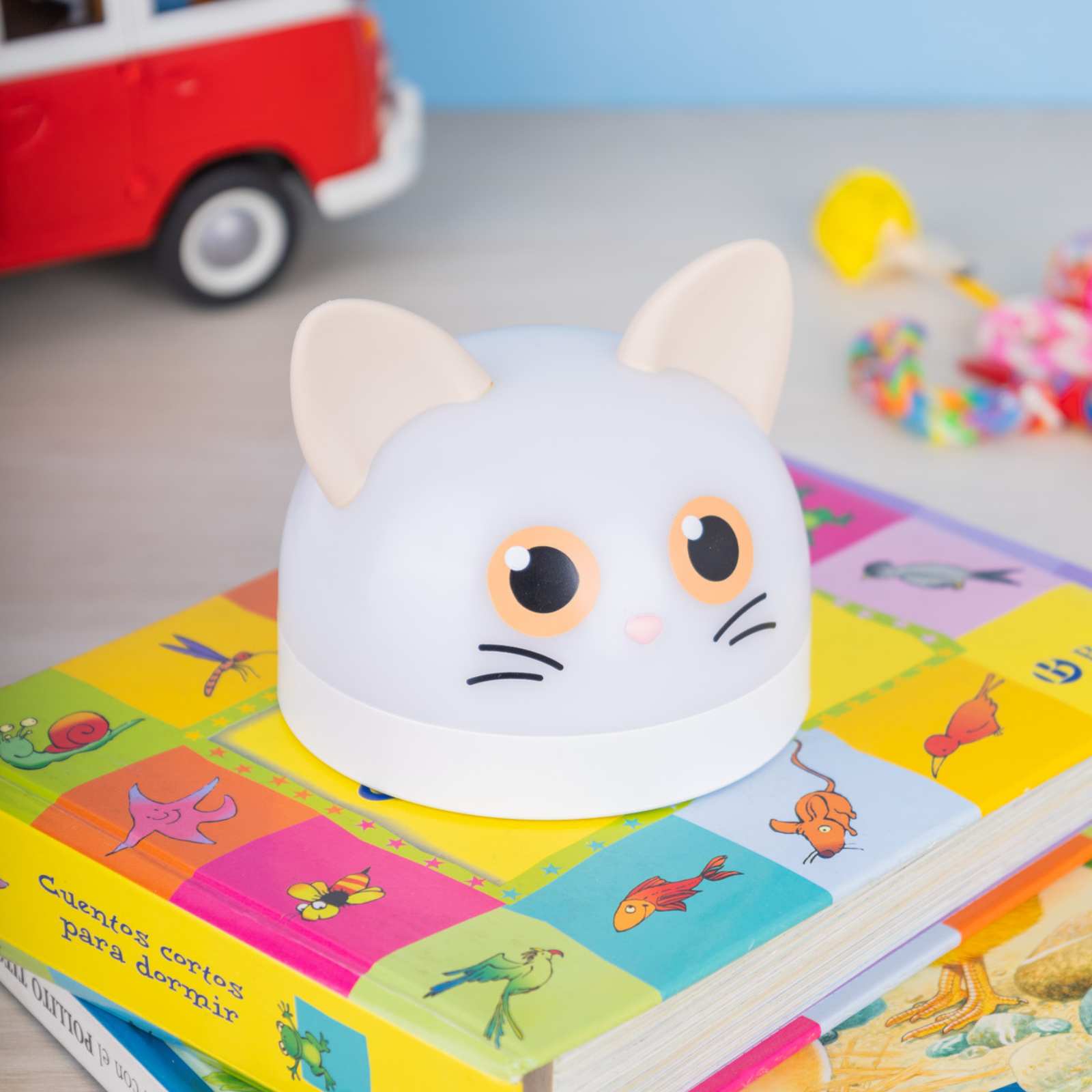 Cat alarm clock & night lamp 