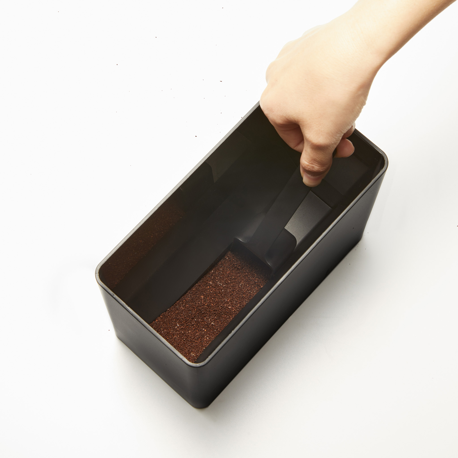 Luftdichte Kaffeedose TOWER schwarz 