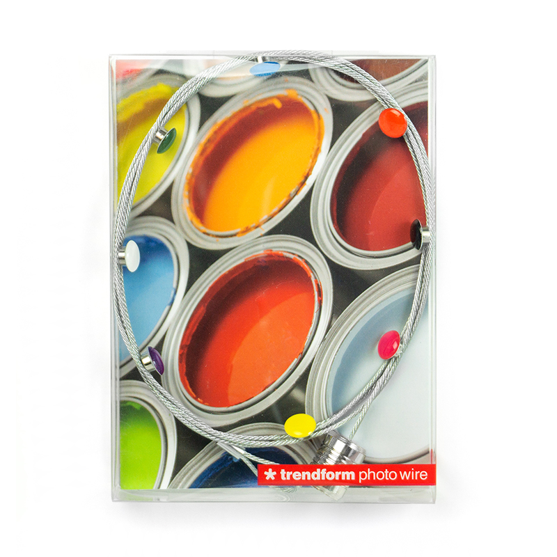 Fotoleine DOTS 8 Magnete / 150 cm 