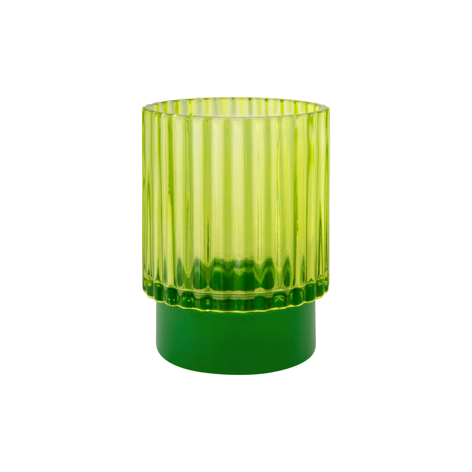 Teelichtglas Lumi lime 