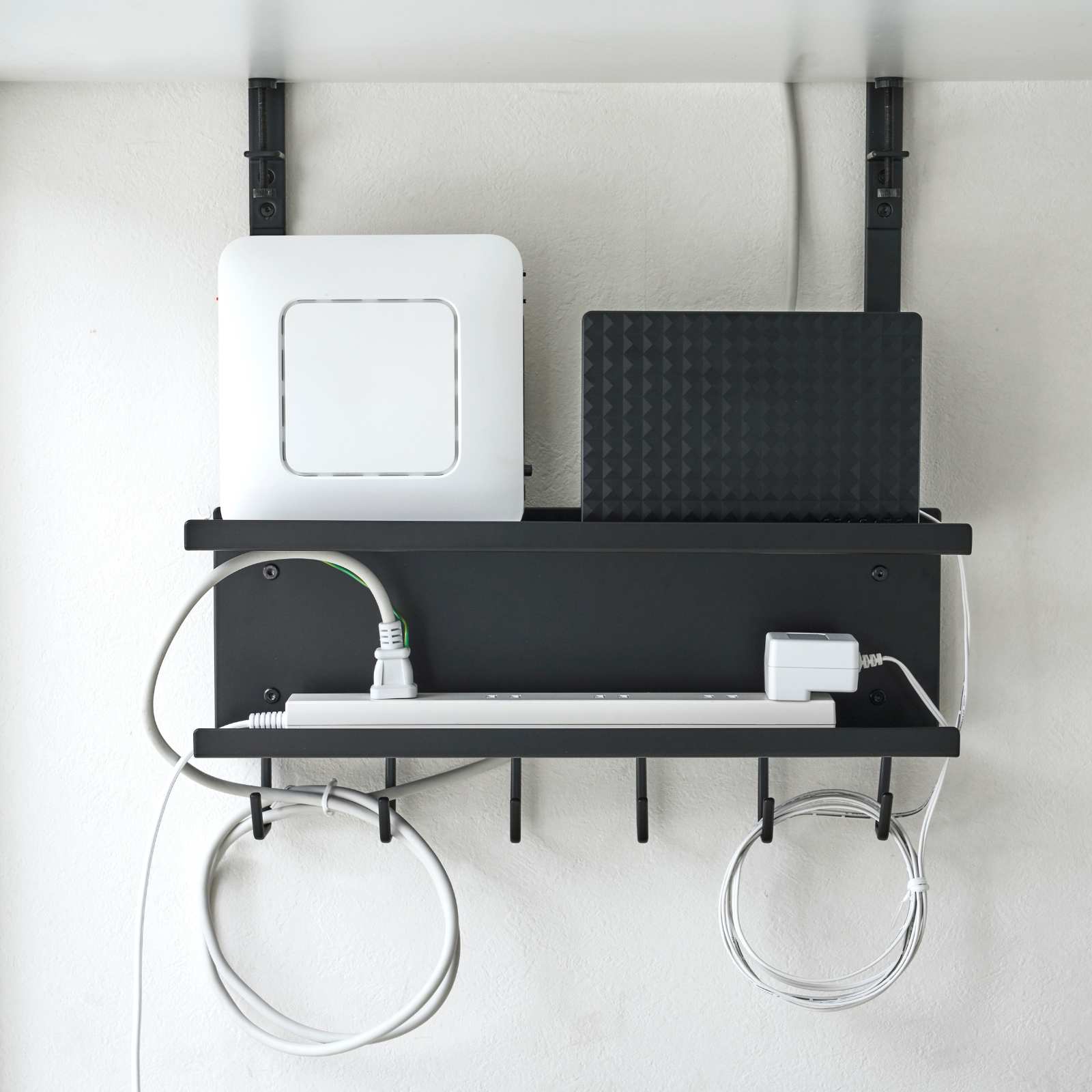 Untertisch-Kabel-/Router-Organizer SMART  schwarz