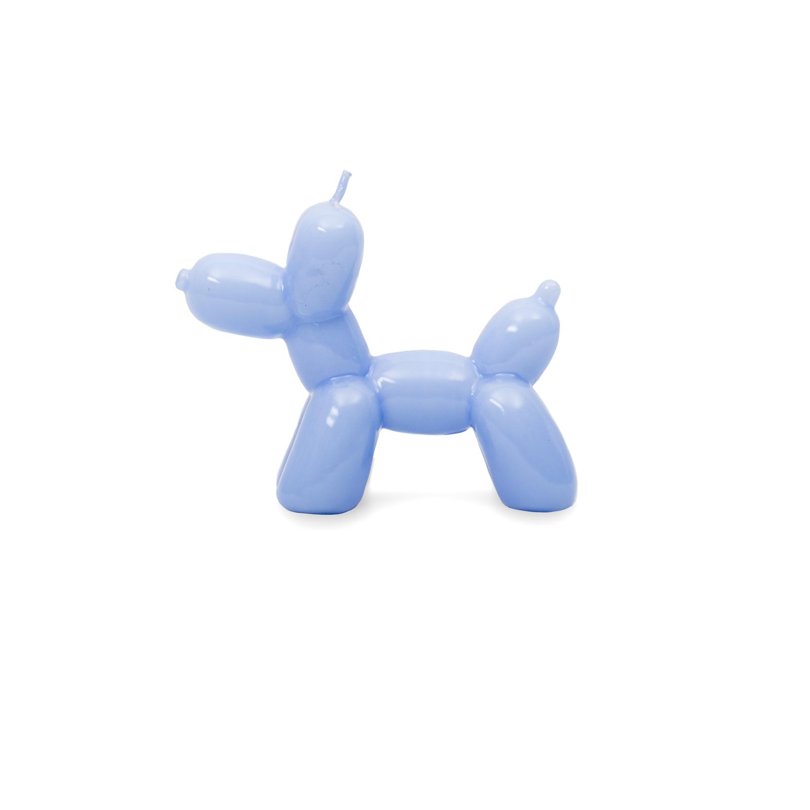 BALLOON DOG CANDLE BLUE 