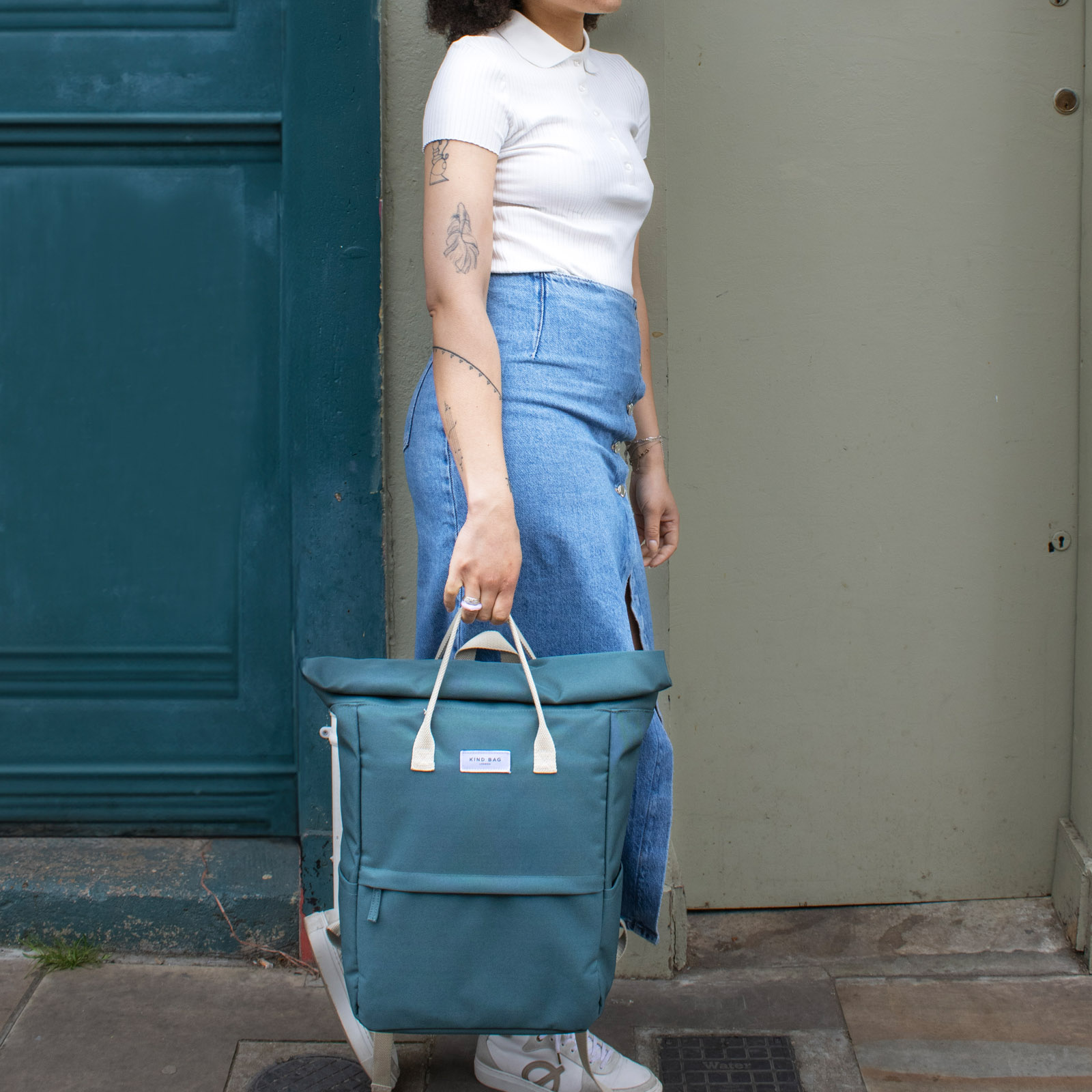 Large Backpack 23L Moss Green 