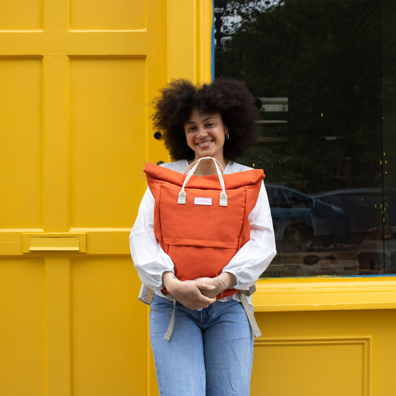 Large Backpack 23L Burnt Orange 