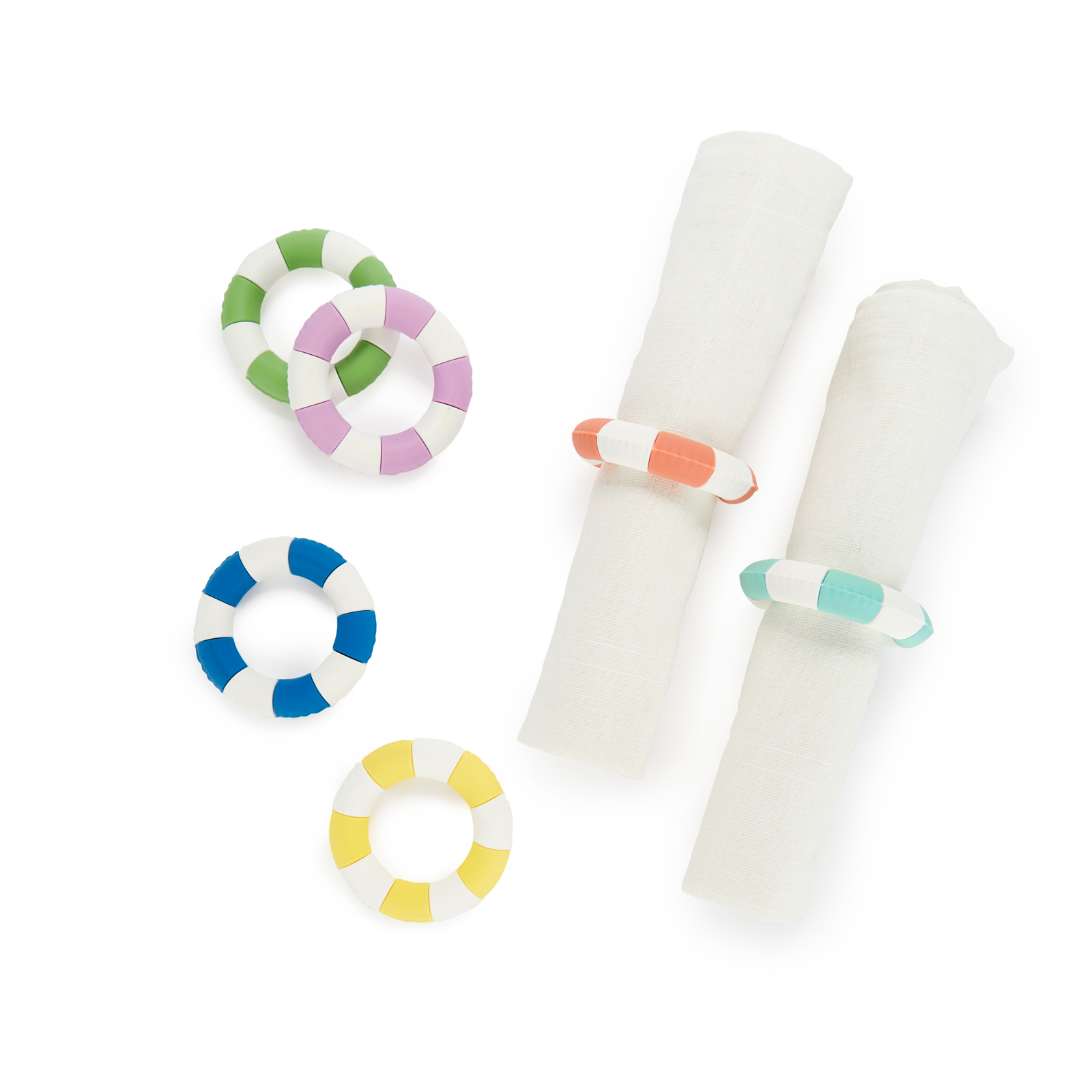 Serviettenring FLOATS 6er Set 