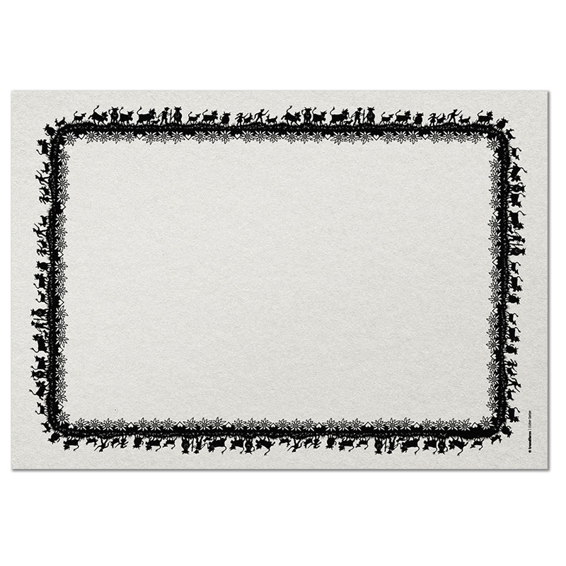 Papiertischset SWISS TRADITION 6 2 Sujets à 25 Blatt