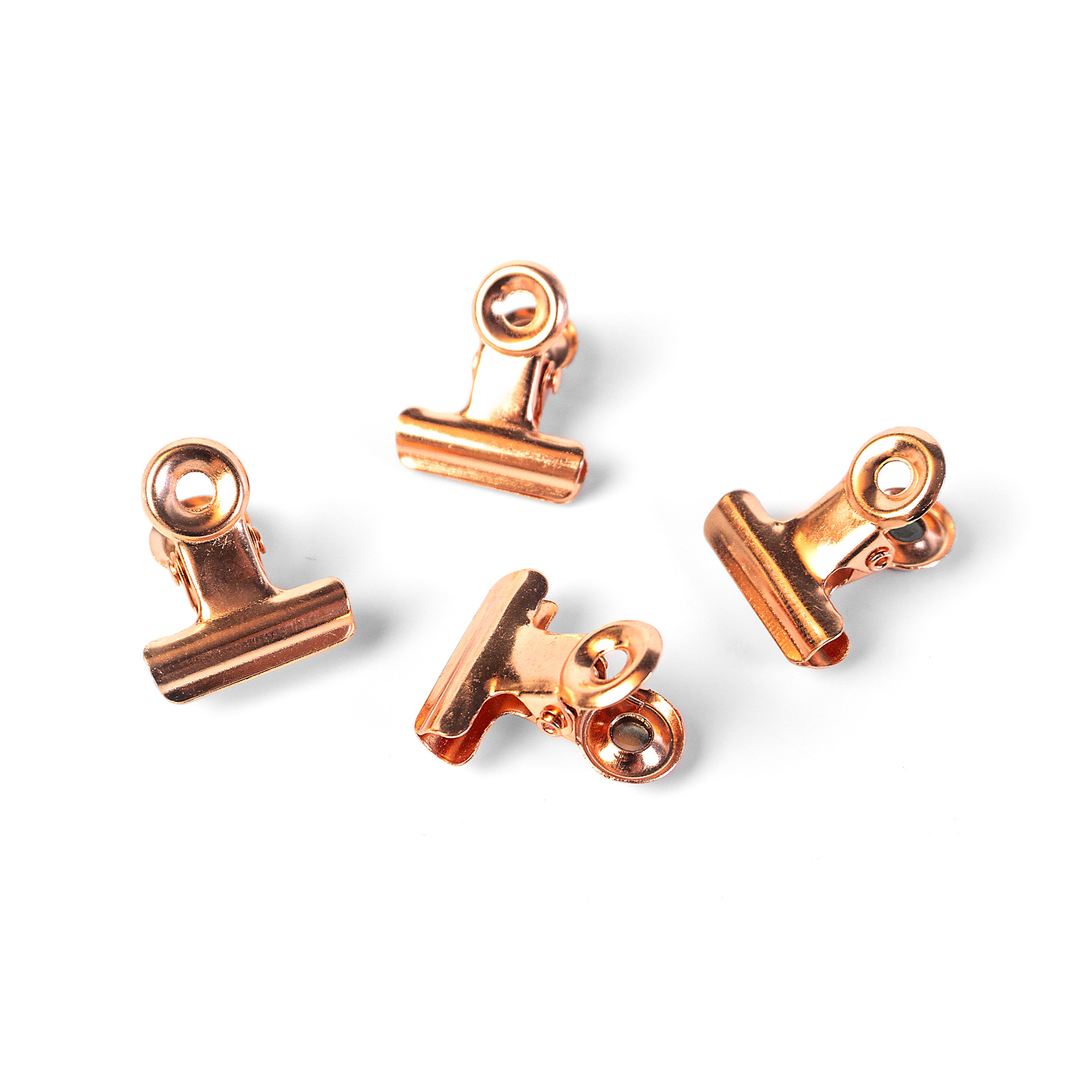 Magnetclip MINI-GRAFFA 4er Set kupfer 