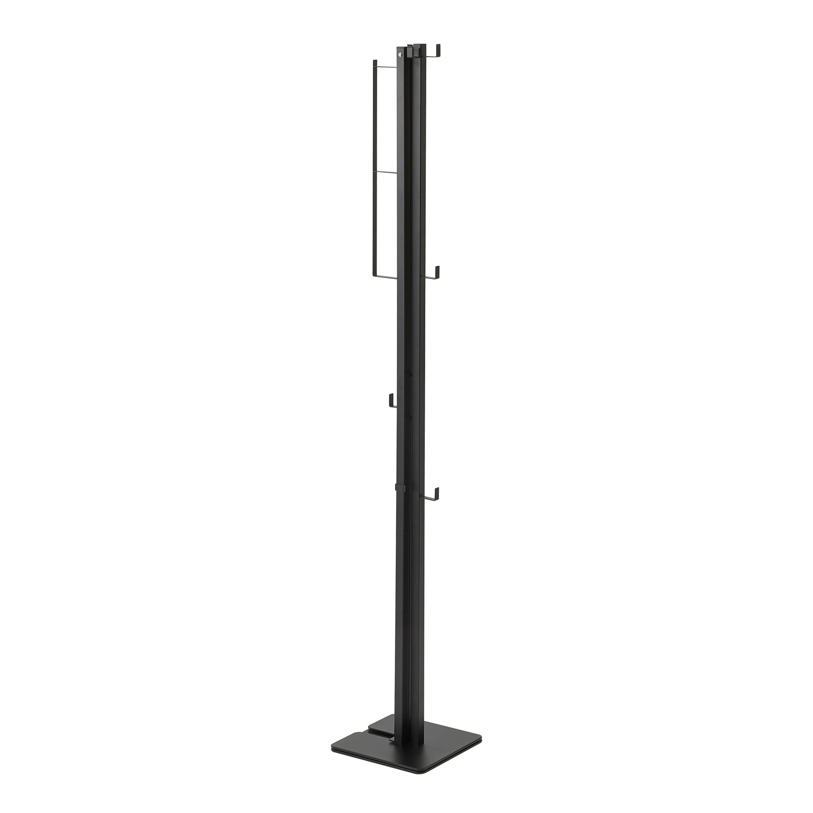 Zusammenklappbarer Wäsche- & Kleiderständer TOWER  schwarz