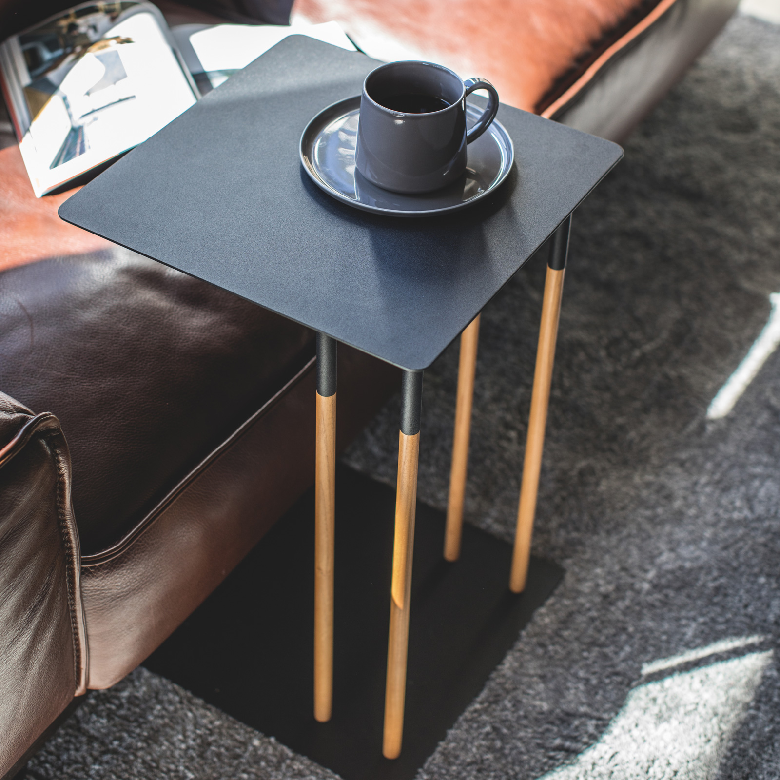 Beistelltisch PLAIN schwarz 