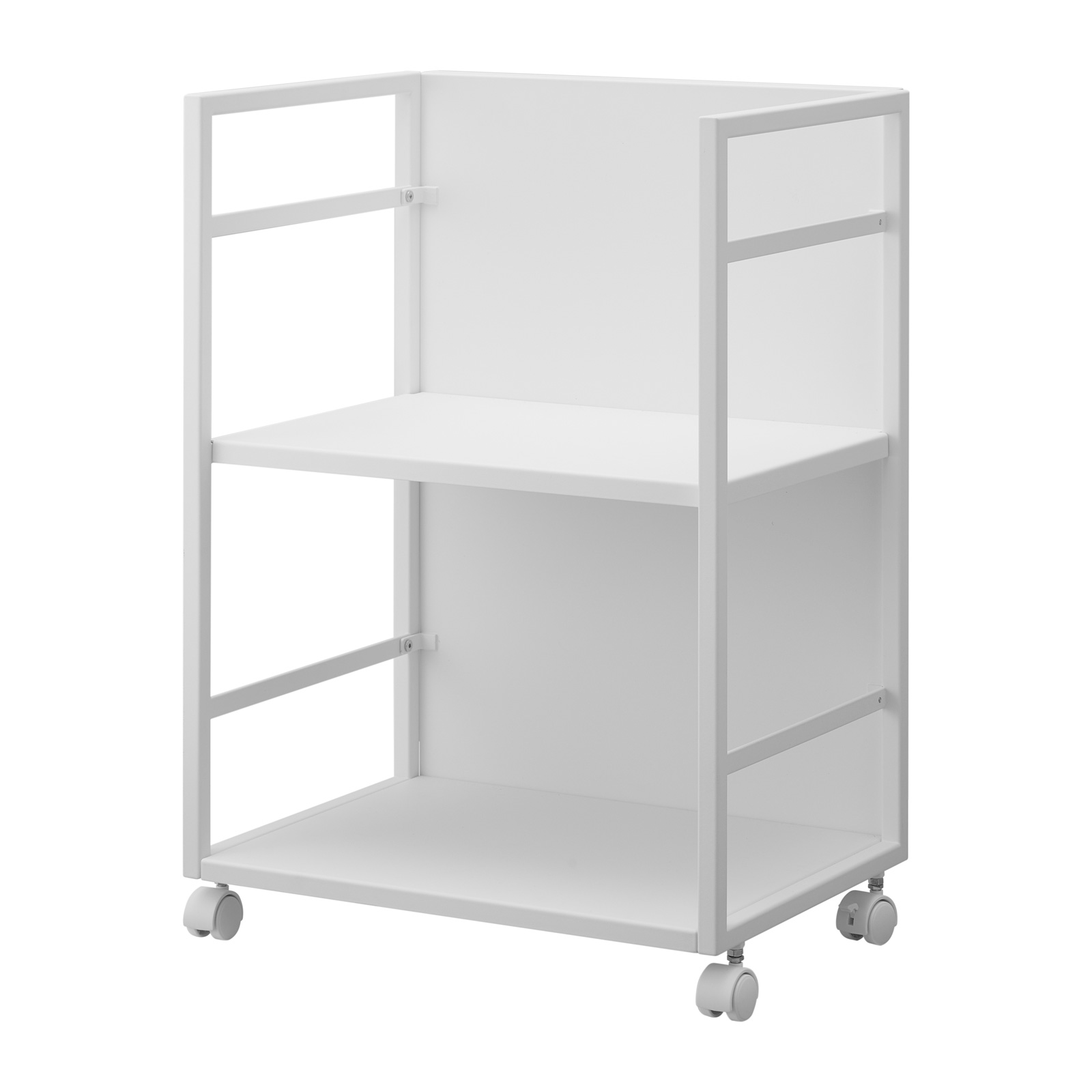 2-stöckiger Aufbewahrungswagen TOWER weiss 