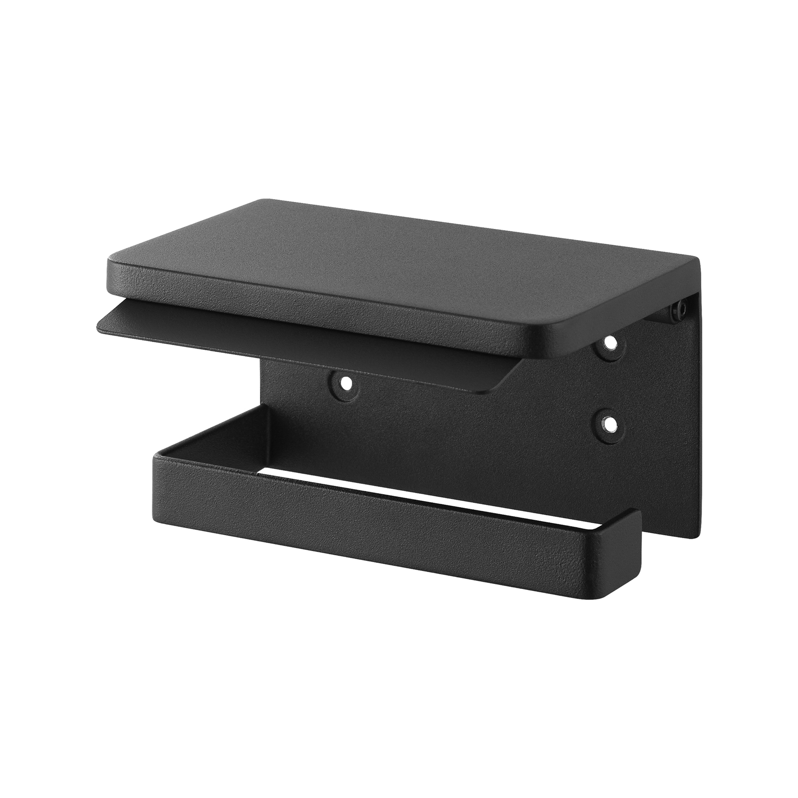 Wand-Toilettenpapierhalter TOWER schwarz 