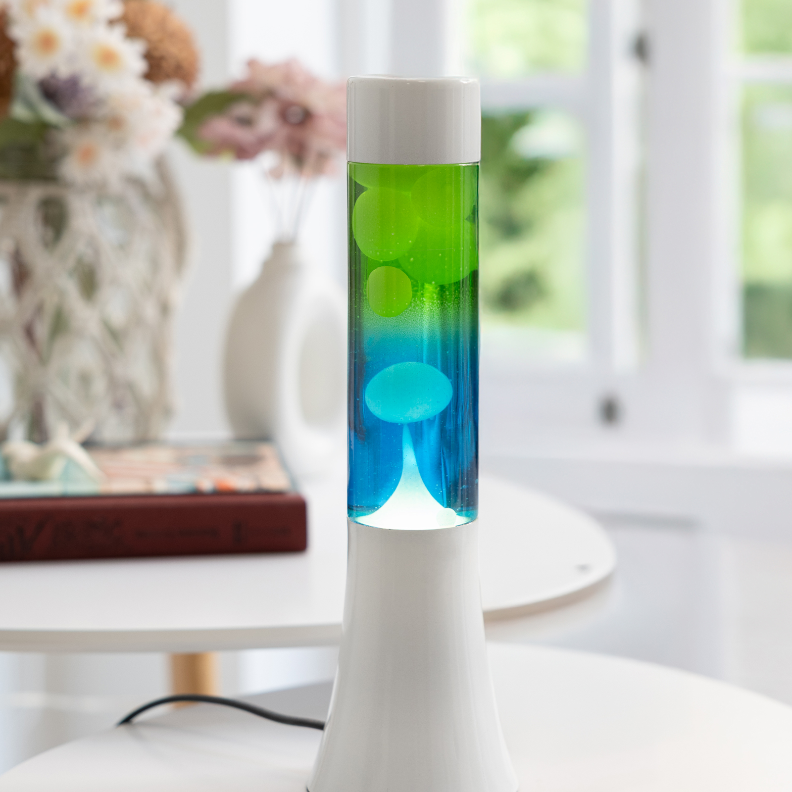 Lava Lamp MINI blue & green gradient 