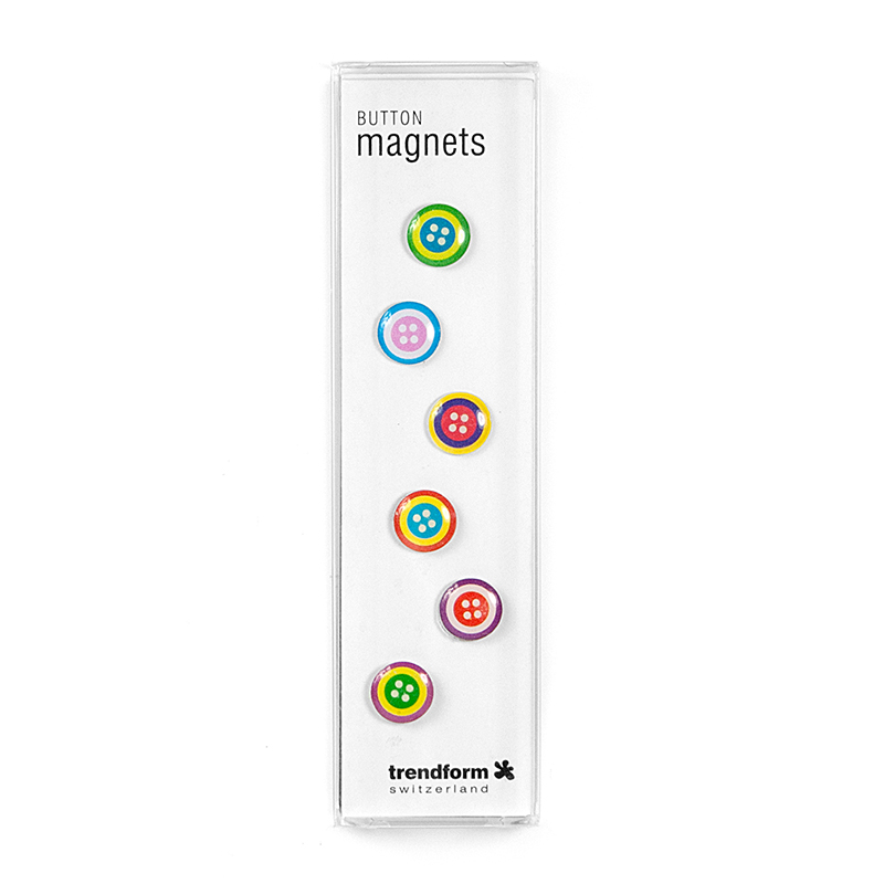 Magnete BUTTON 6er Set  