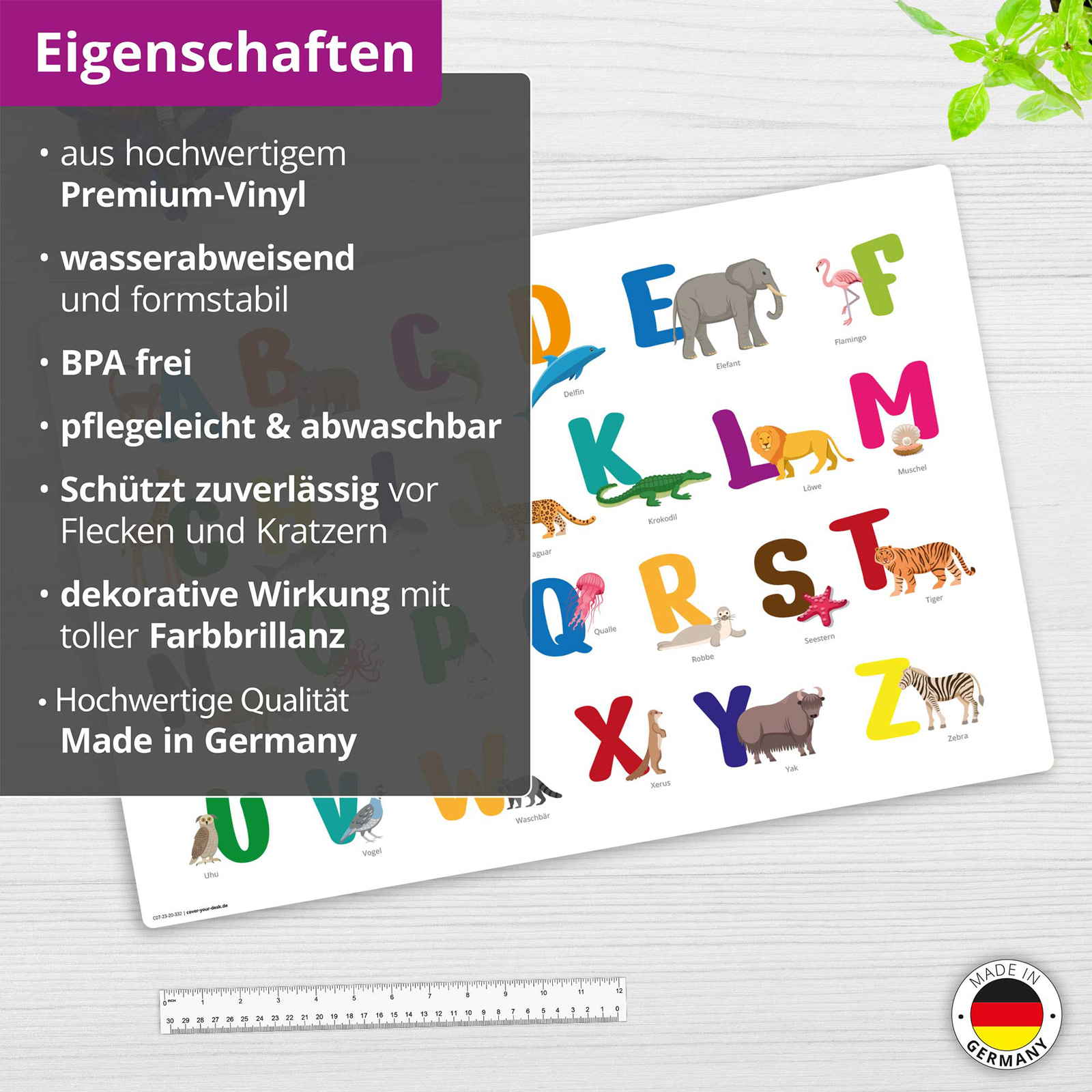 Schreibunterlage ABC 