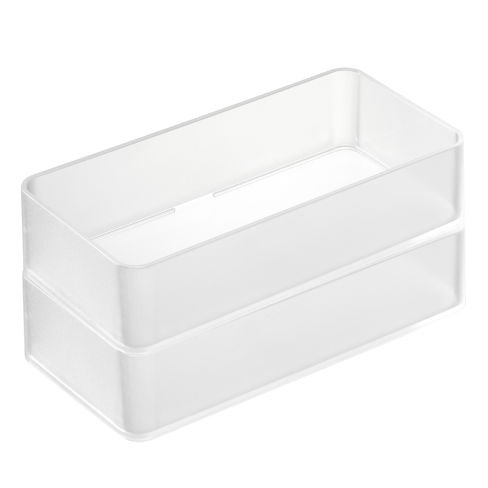 Schubladen Organizer M TOWER weiss 2er Set