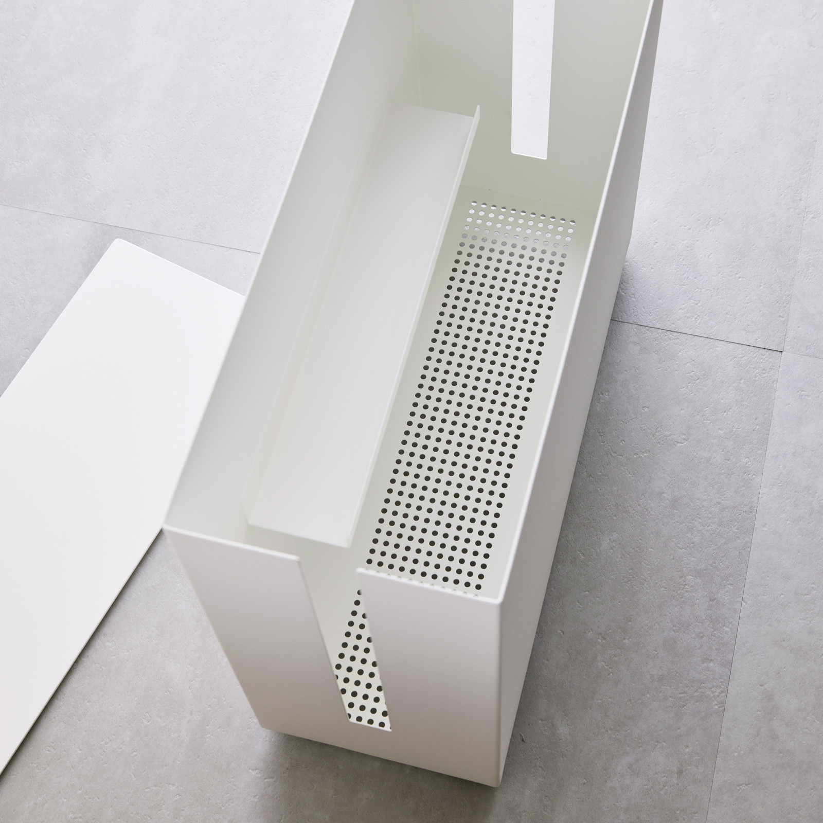 Kabelbox mit Rollen TOWER weiss 