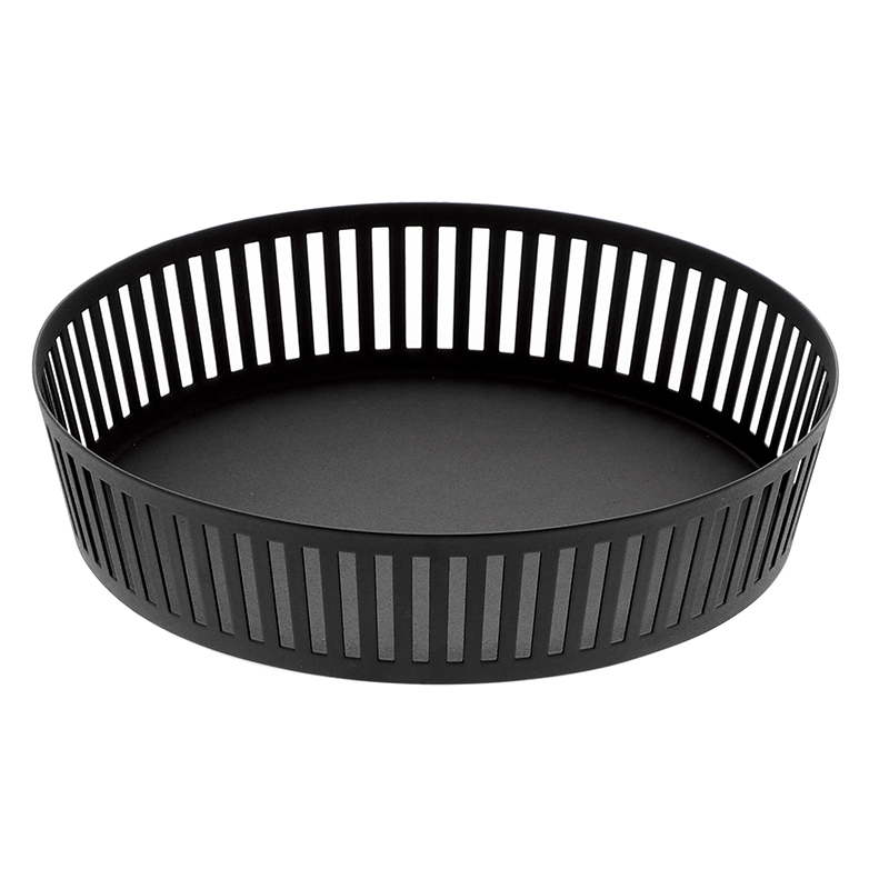 Früchteschale WIDE  schwarz 