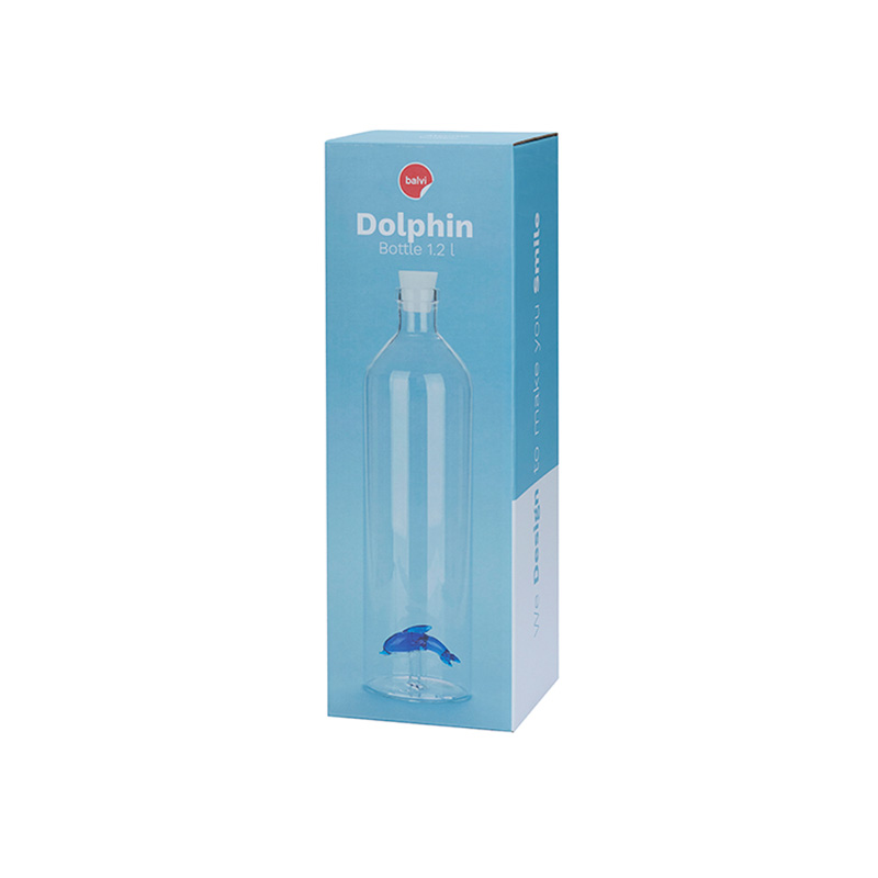 Glasflasche DOLPHIN 1.2 l Borosilicate