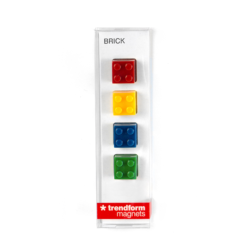 Magnete BRICK 4er Set  