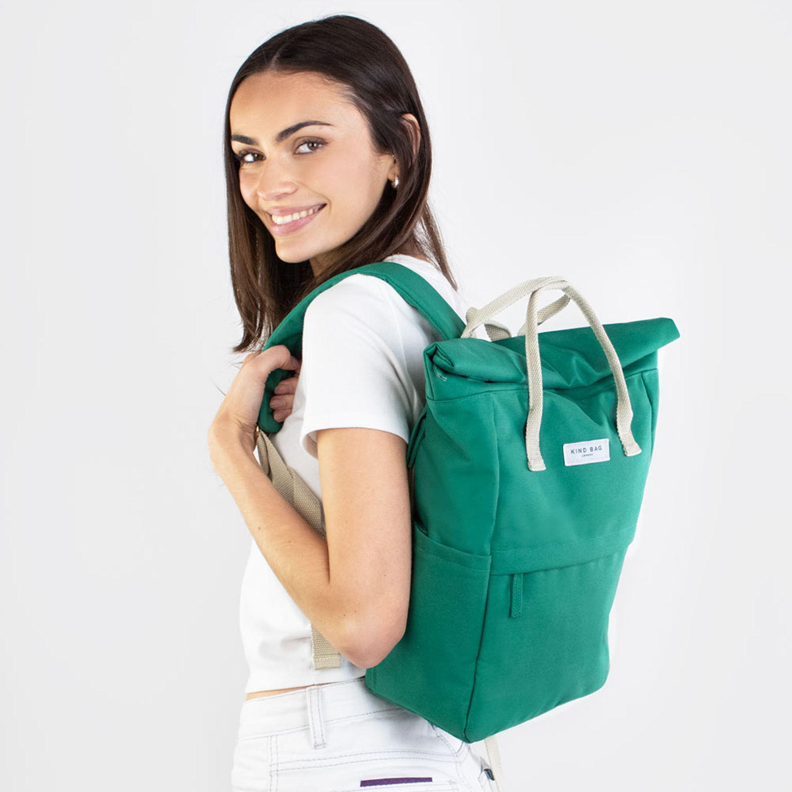 Medium Backpack 14L Bottle Green 