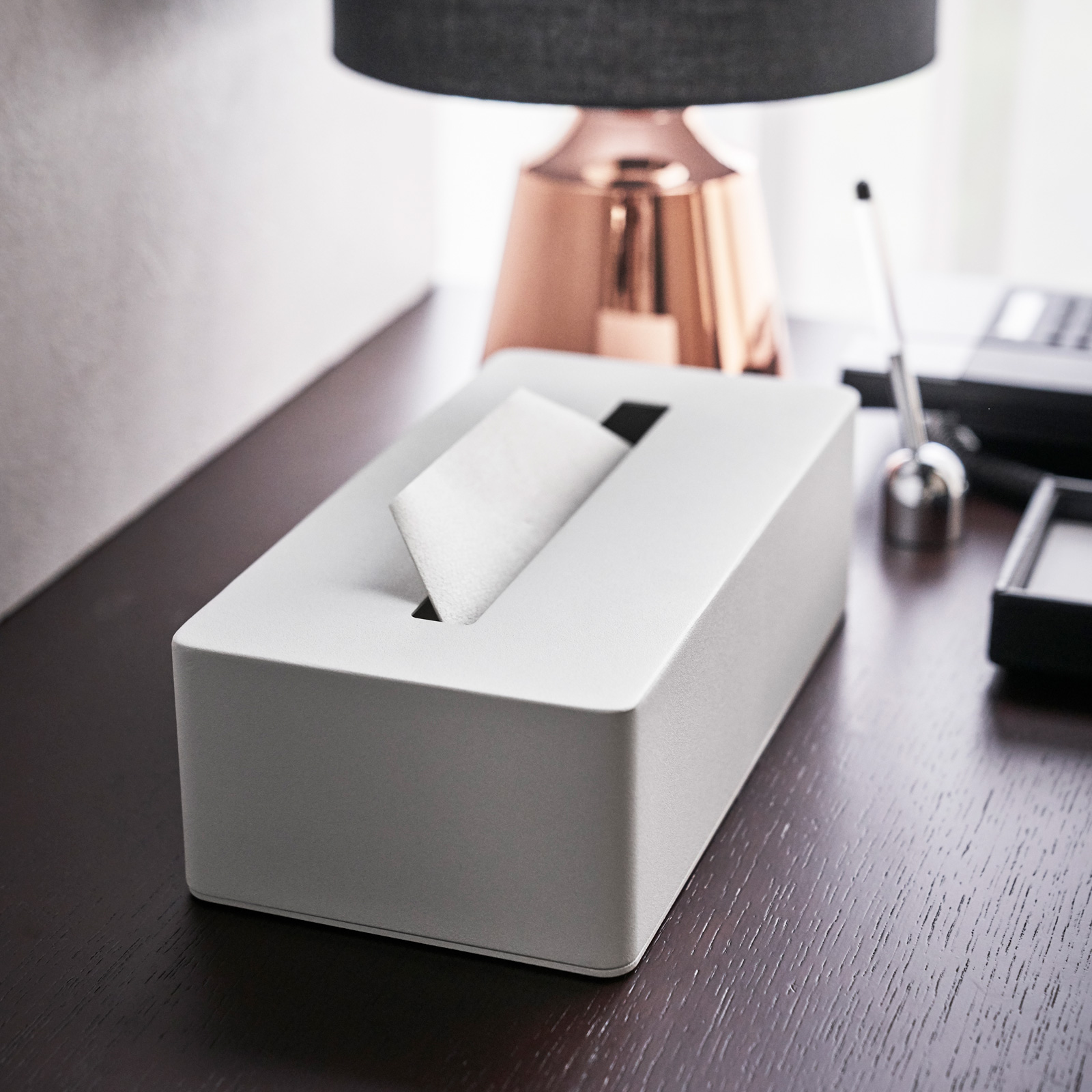 Taschentuchbox TOWER weiss 