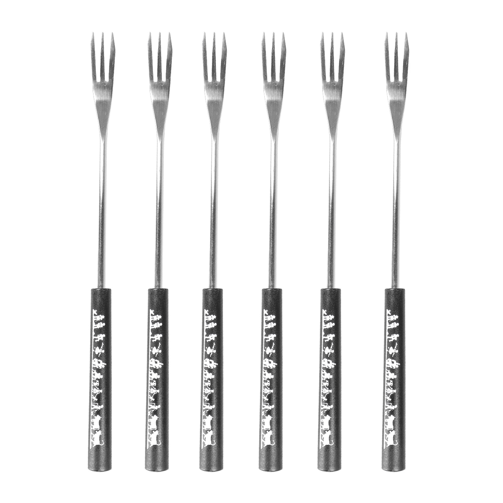 Fondue-Gabeln SWISS TRADITION 6er Set 