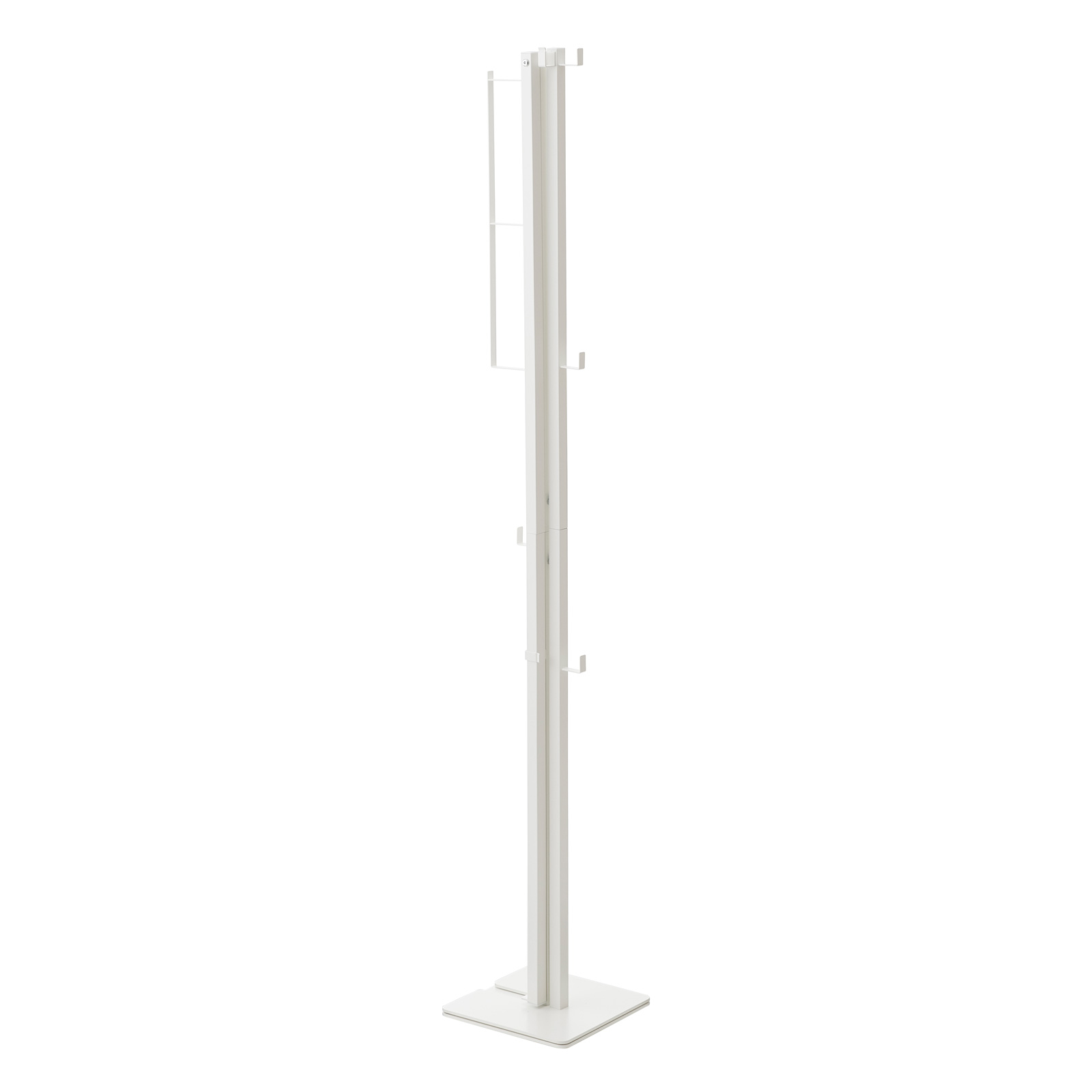 Zusammenklappbarer Wäsche- & Kleiderständer TOWER  weiss
