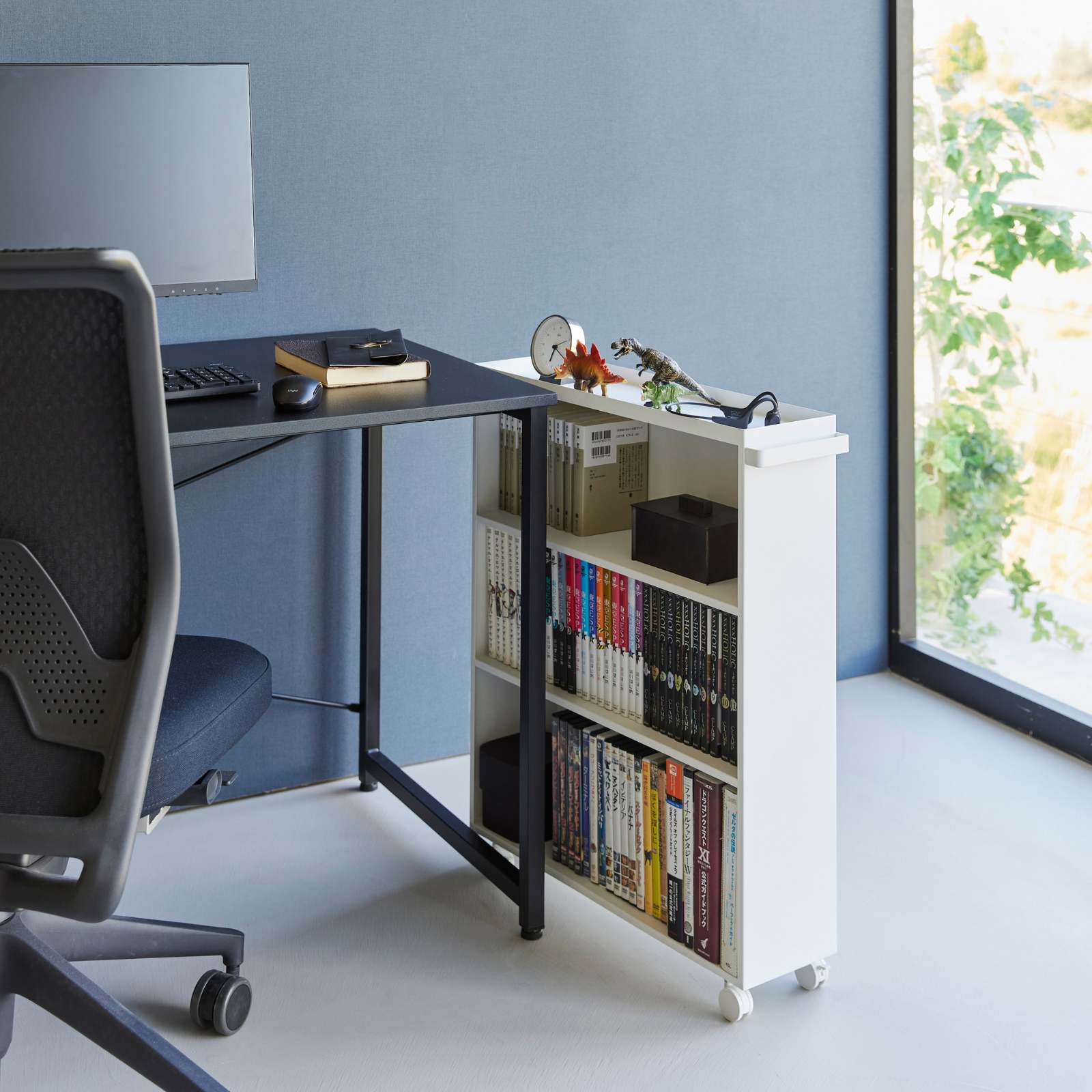 Bücherwagen TOWER weiss 