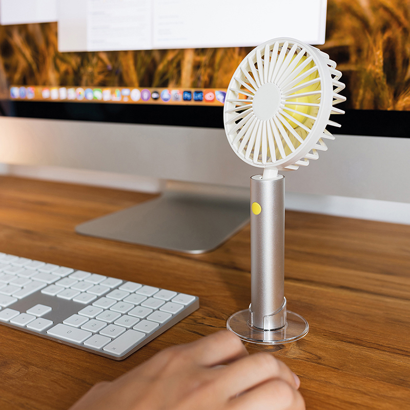 Ventilator FLOW silver 