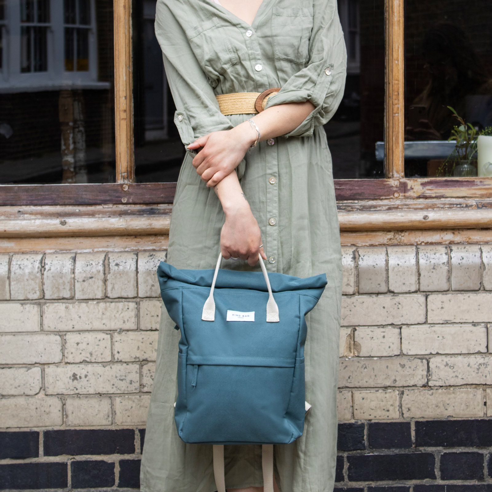Medium Backpack 14L Moss Green 