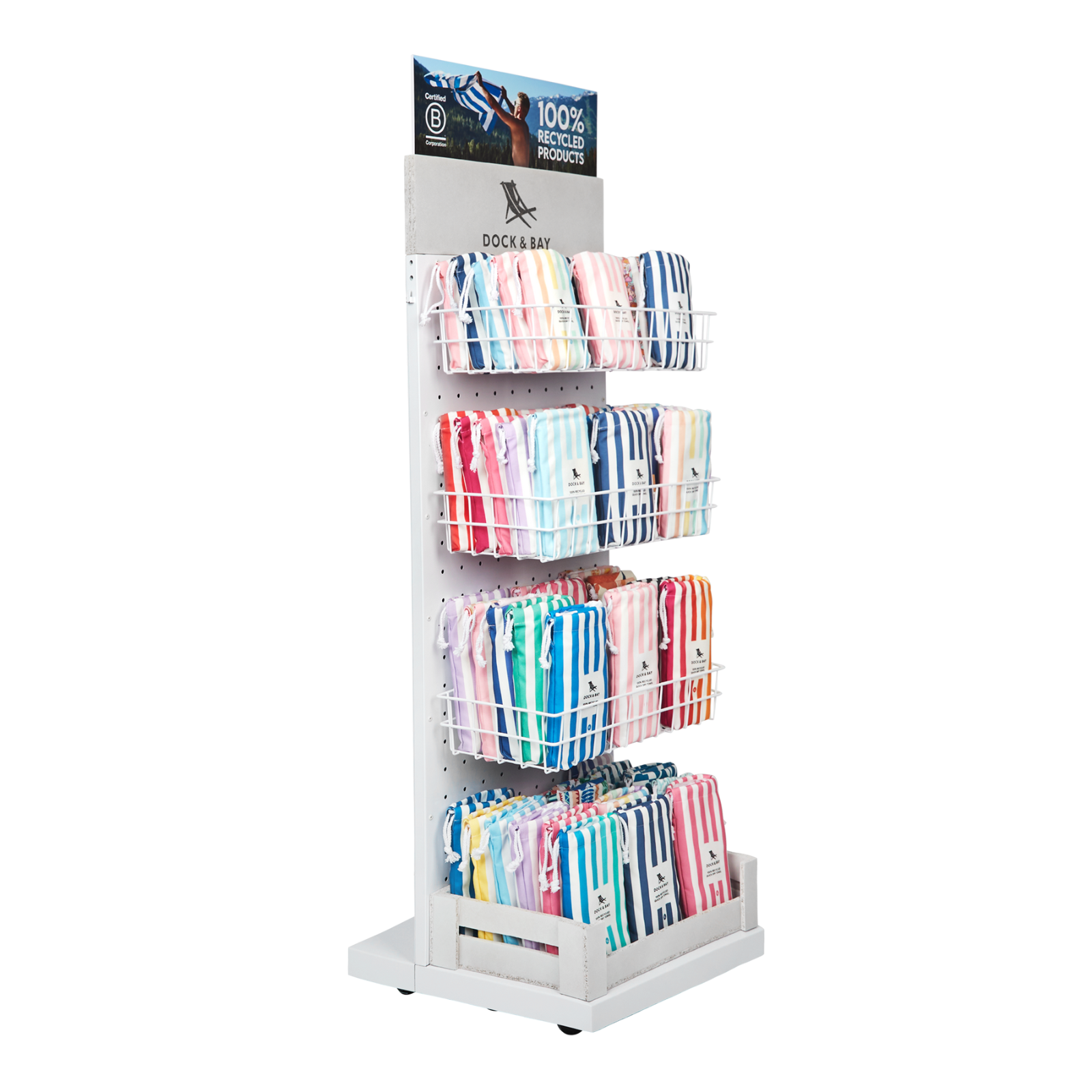 One-sided Premium POS Display leer