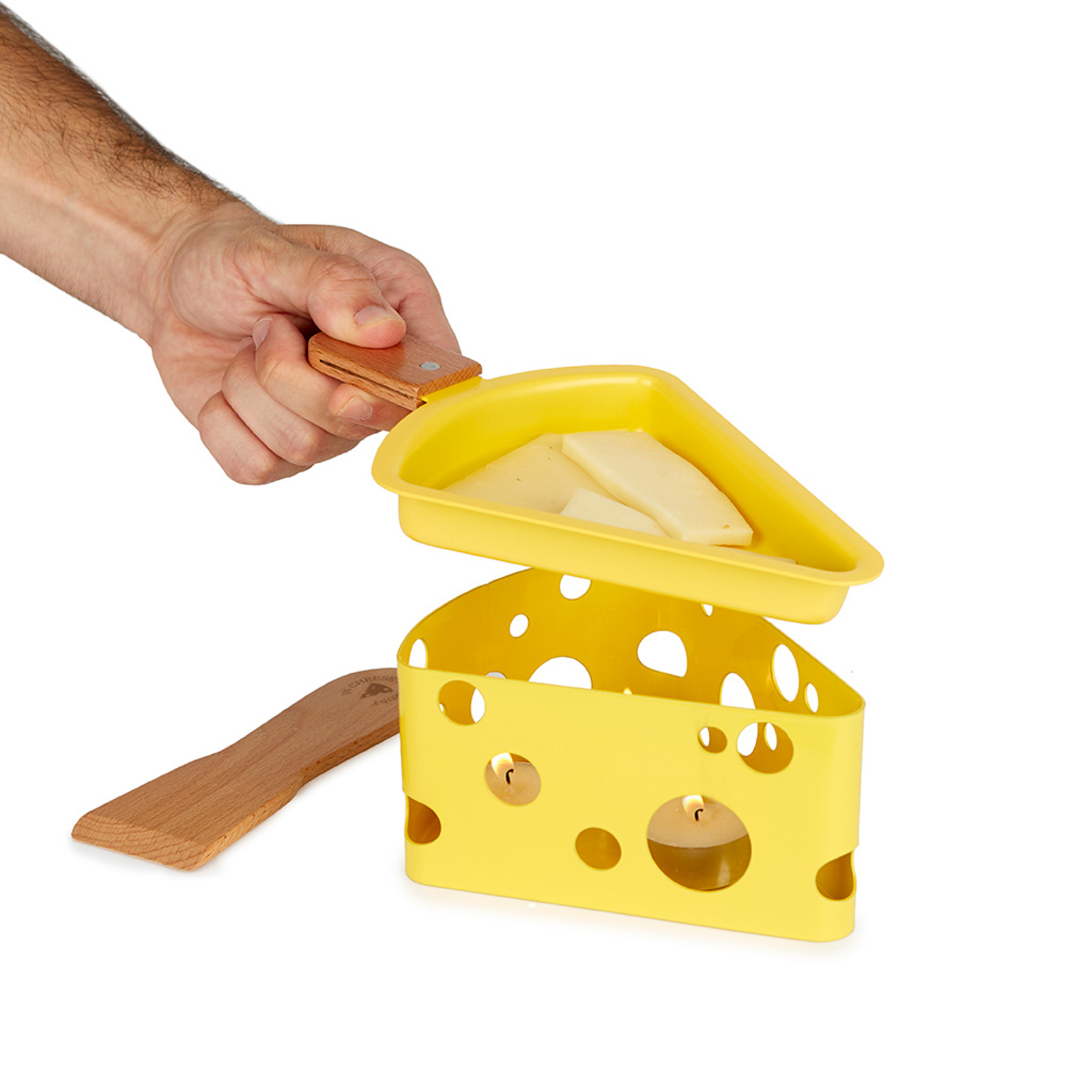 Kerzenraclette FROMAGETTE gelb 