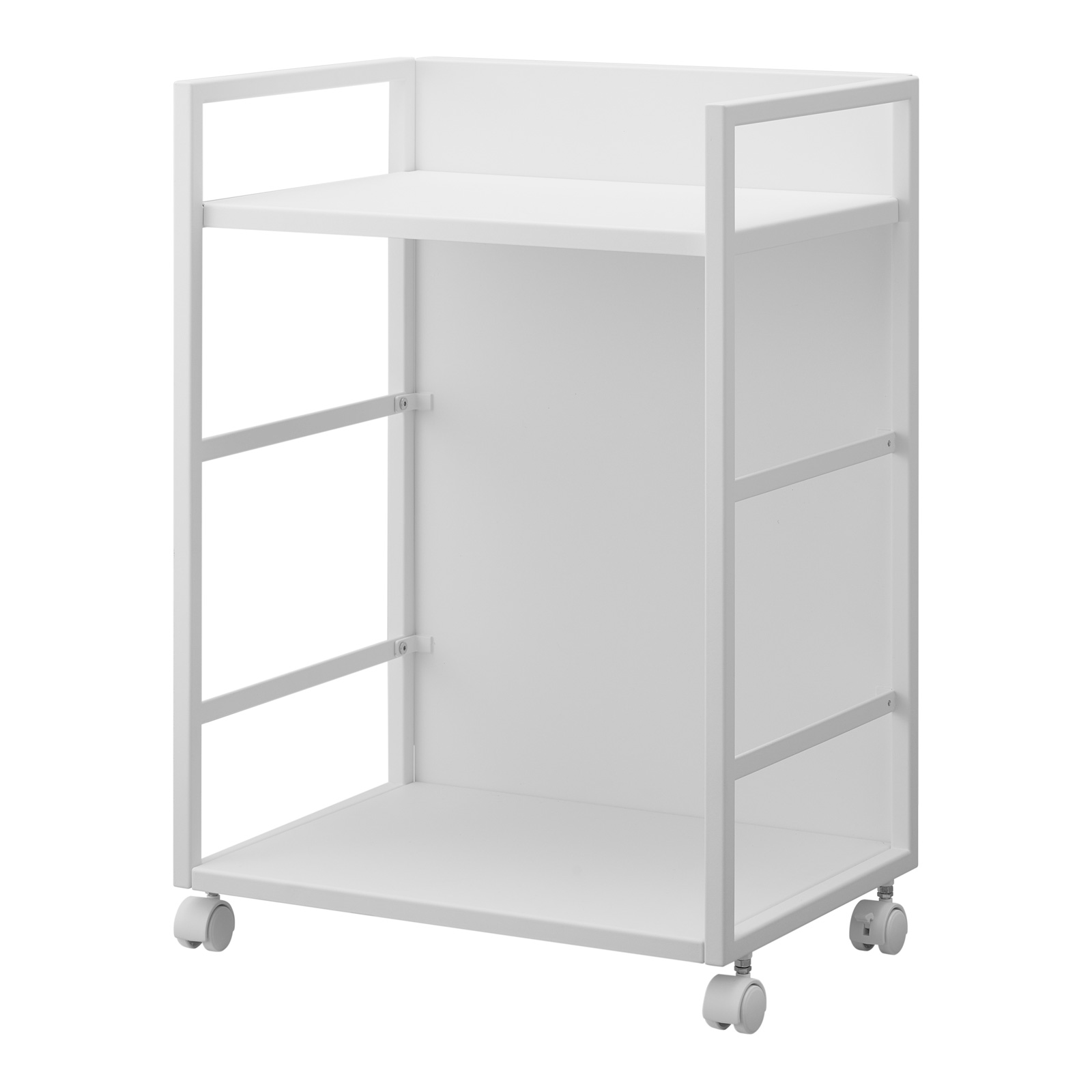 2-stöckiger Aufbewahrungswagen TOWER weiss 