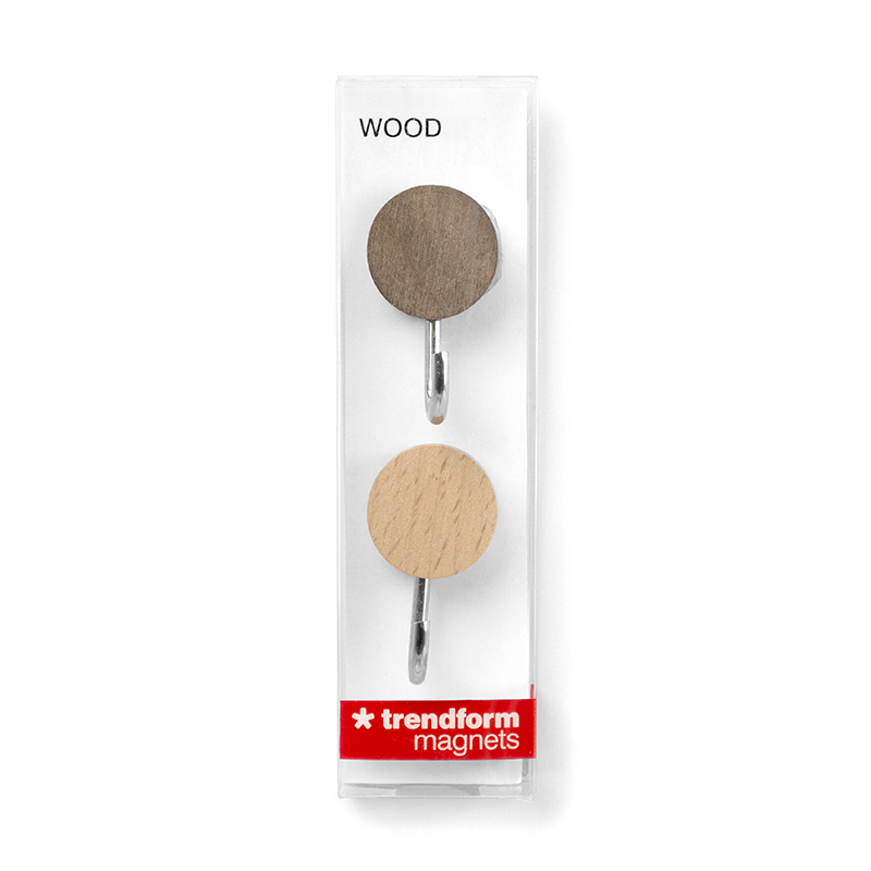 Magnethaken WOOD HOOK 2er Set  