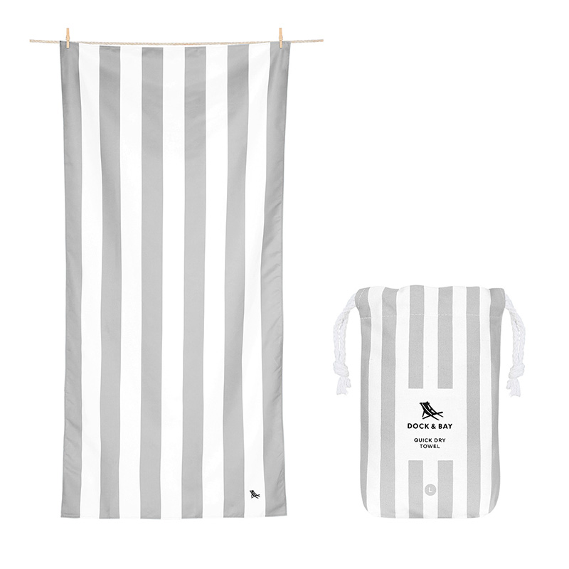 Towel CABANA L light grey 