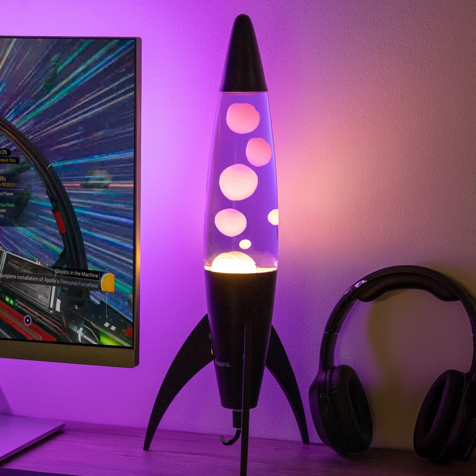 Lava Lamp ROCKET veri peri 