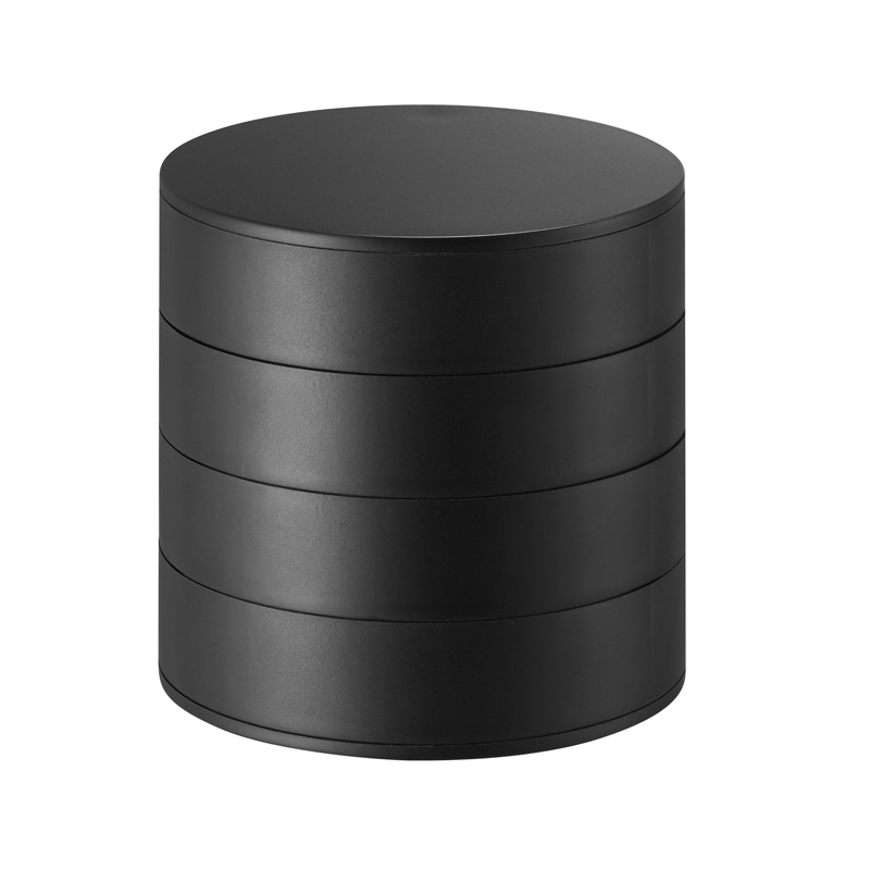 Schmuckhalter TOWER 4-teilig schwarz 