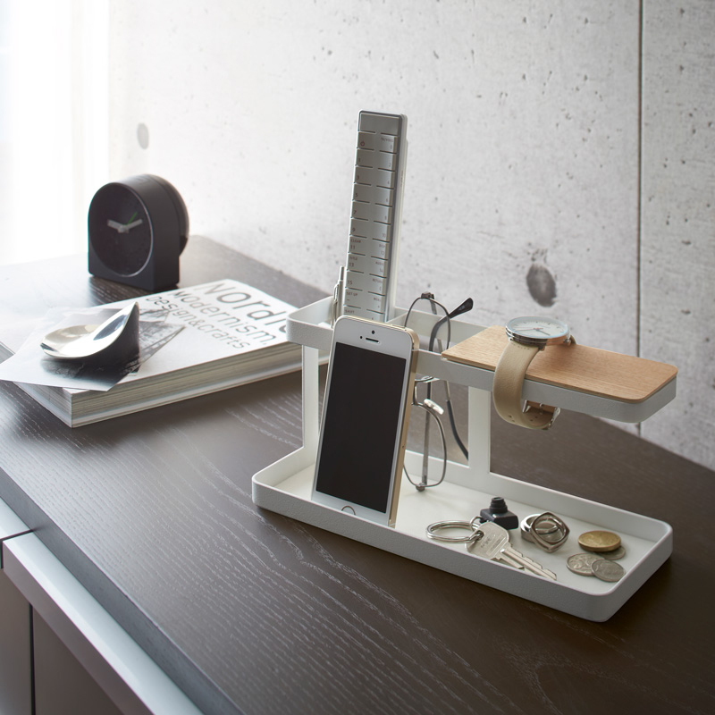 Schreibtisch-Organizer TOWER weiss 