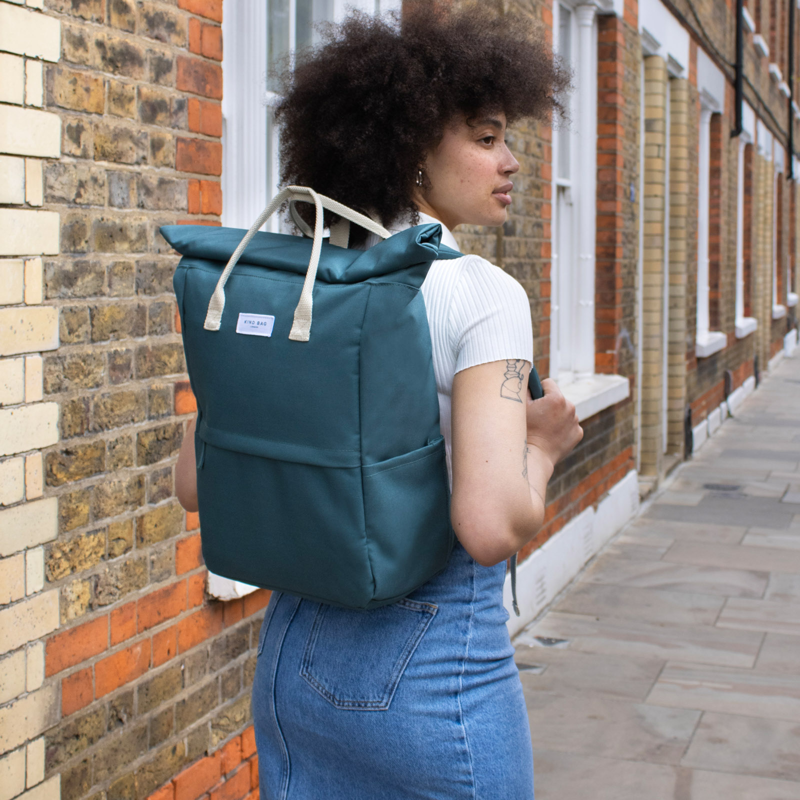 Large Backpack 23L Moss Green 