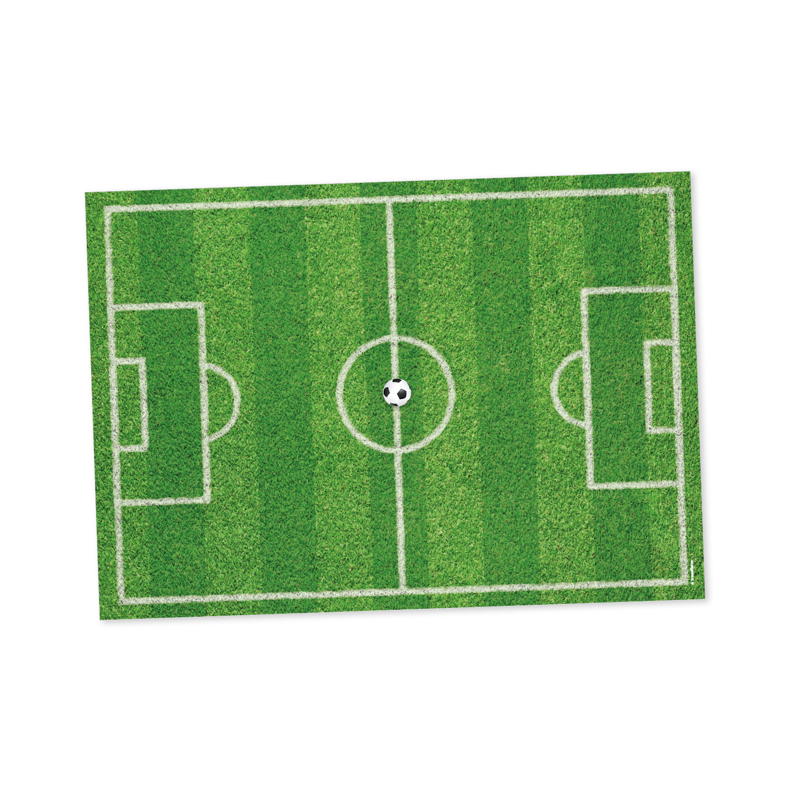Papiertischset FOOTBALL 4 Sujets à 12 Blatt