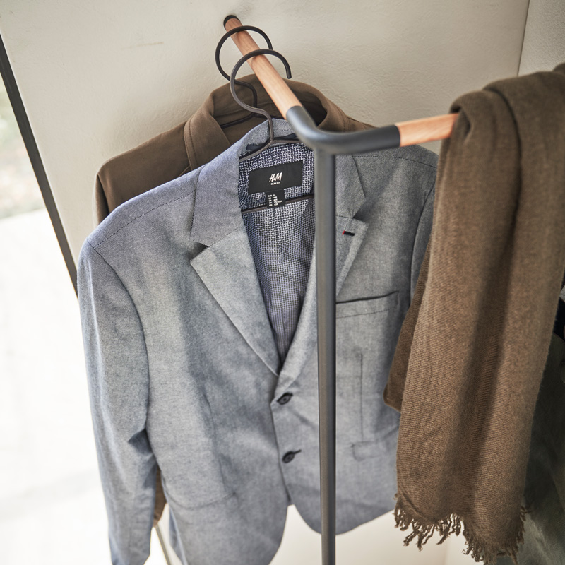 Garderobe CORNER TOWER schwarz 