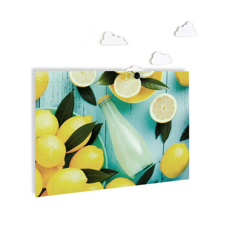 Selbstklebende Haftpunkte ELEMENT FLEX CLOUD  für Magnete, 24er Set, weiss